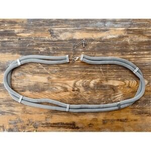 Vintage Silver Mesh Chain Belt Adjustable Boho Retro 80s‎ 90s
